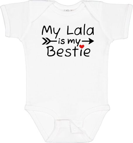 بدلة الأطفال Inktastic My Lala Is My Bestie Baby in Kuwait