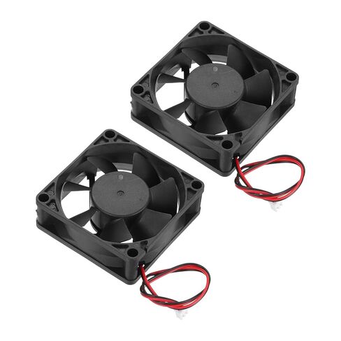 MECCANIXITY 2 Pcs DC12V Brushless Cooling Fan 0.24A 80x80x25mm 2Pin 2Wire High Speed Quiet for 3D Printer Computer Case Video Equipment DIY Ventilation Project 1500-2200RPM in Saudi Arabia