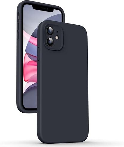 حافظة Supdeal من السيليكون السائل لهاتف iPhone 16 Pro Max - [حماية شاملة للكاميرا] [بطانة ناعمة من الألياف الدقيقة مضادة للخدش] غطاء هاتف مطاطي جل مقاوم للصدمات مغطى بالكامل بـ 4 طبقات، 6.9 بوصة، أسود in Kuwait