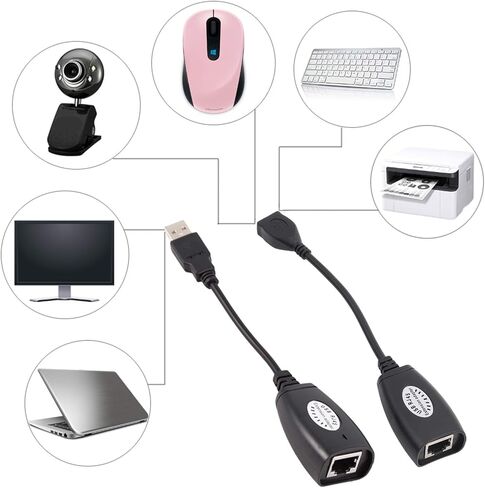 وصلة إيثرنت USB 2.0 إلى RJ45، محول شبكة موسع، كابل شبكة محلية سلكية لطابعات OS X وكاميرات الويب وملحقات لوحة المفاتيح والماوس in Saudi Arabia
