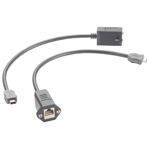 IX Industrial IX40G-A-10S-CV(7.0) كابل إيثرنت RJ45 Cat6A IX تجميعات كابل إيثرنت جيجابت RJ45 أنثى إلى IX كابل محمي بمفتاح SFTP لرؤية آلة PoE روبوتية للكاميرا الصناعية (0.3 متر) in Kuwait