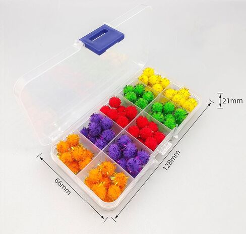 Pack of 100 Synthetic Crystal Egg Fly Tying Material 10mm Fish Stimulator Ball Wet Flies Salmon Trout Steelhead Attractor Bait Lure in Saudi Arabia