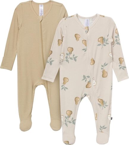Modern Moments by Gerber Baby Boys' Viscose Sleep 'N Play With Mittens, Light Blue Whale, Newborn in Saudi Arabia