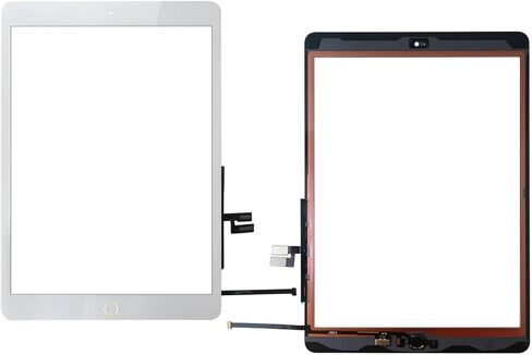 White Digitizer Glass Touch Screen for iPad 7th Gen for iPad 7 for A2197 for A2198 for A2199 for iPad 8 Repair Kit with Home Button in Saudi Arabia