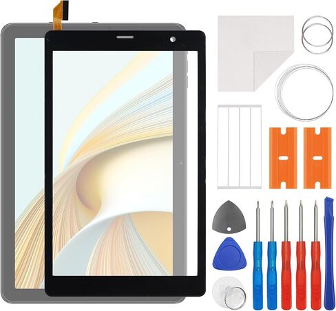 بديل محول رقمي جديد لشاشة اللمس مقاس 8 بوصات لجهاز Foxx Tablet 863081 مع مجموعة أدوات إصلاح لاصقة OCA - [لا توجد شاشة LCD] [إصدار] in Kuwait