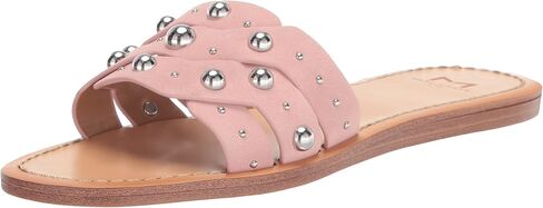 Marc Fisher LTD Women's Paxton Flat Sandal, Black 002, 8 in Saudi Arabia