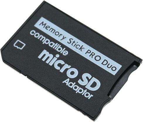 DGZZI 2PCS PSP Memory Stick Adapter Card Slot Adapter Compatible with 128MB 64GB Full Series TF Cards for Micro SD to PRO Duo Compatible with Cameras and Mobile Phones in Saudi Arabia