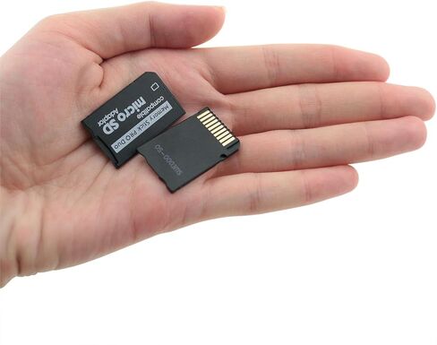 DGZZI 2PCS PSP Memory Stick Adapter Card Slot Adapter Compatible with 128MB 64GB Full Series TF Cards for Micro SD to PRO Duo Compatible with Cameras and Mobile Phones in Saudi Arabia