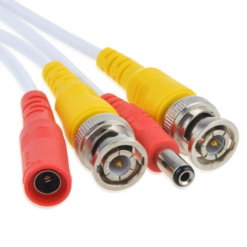 White 150ft BNC Extension Cable for Samsung HD Video Security Camera SDC-9441BCN in Saudi Arabia