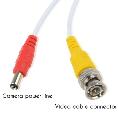 White 150ft BNC Extension Cable for Samsung HD Video Security Camera SDC-9441BCN in Saudi Arabia