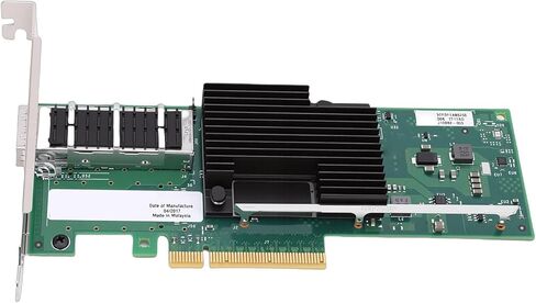 PCIE Network Card, with Single QSFP + Port Support for XL710AM1 Controller, PCIe3.0 X8 Ethernet Adapter for Server Virtualization Data Center in Kuwait