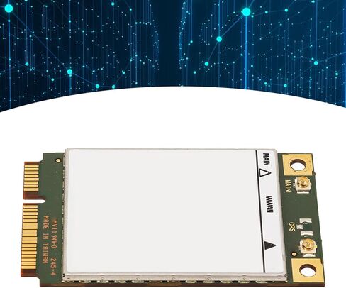 بطاقة شبكة Vikye 4G LTE Mini PCIE، محول بطاقة الشبكة اللاسلكية يدعم HSPA لـ Latitude E5440 E6440 E6540 E7240 E7440 M4800 M6800 in Kuwait