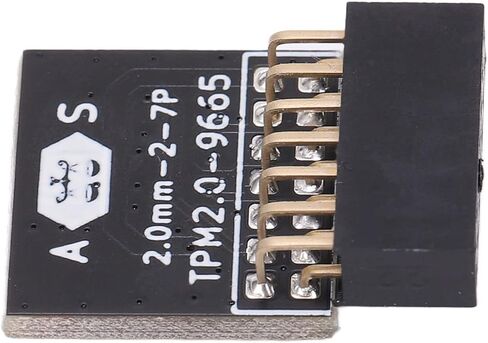 TPM 2.0 Module,EVTSCAN TPM 2.0 Module LPC 14pin Remote Card Encryption Security Board Accessory for ASUS in Saudi Arabia
