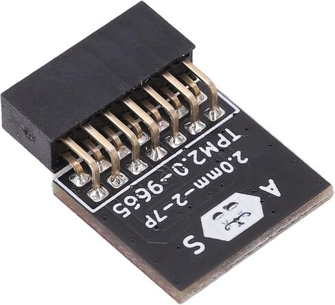 TPM 2.0 Module,EVTSCAN TPM 2.0 Module LPC 14pin Remote Card Encryption Security Board Accessory for ASUS in Saudi Arabia