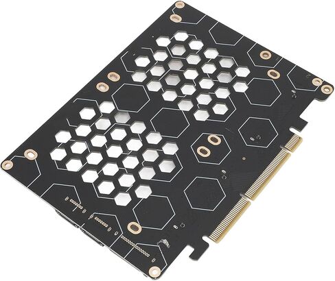 محول ديسكو مزدوج عالي الثبات SUNGOOYUE U.2 لمحرك PCIE4.0 Dual SSD U.2، 5 بوصات لتجربة مستخدم محسنة in Kuwait