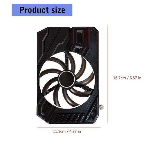 12V 4Pin Graphics Card Cooling Fan for Gainward GTX1660 1660S 1660TI Coolers VGA As Replacement GA91S2U GPU Cooling Fan in Saudi Arabia