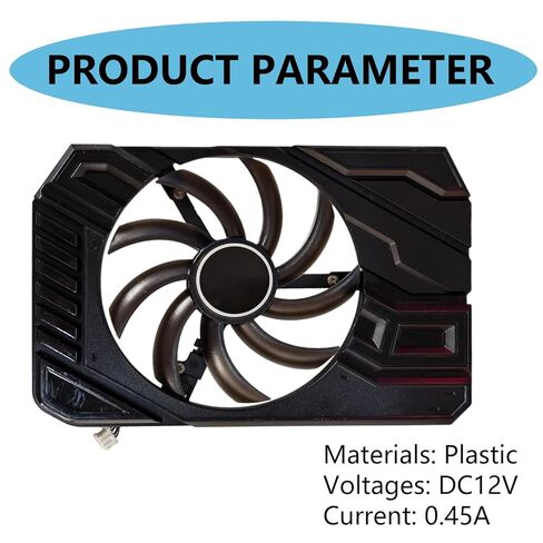 12V 4Pin Graphics Card Cooling Fan for Gainward GTX1660 1660S 1660TI Coolers VGA As Replacement GA91S2U GPU Cooling Fan in Saudi Arabia