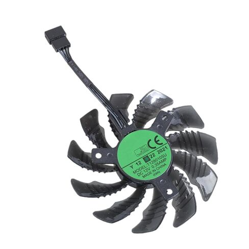 75MM T128010SU Cooling Fan Graphics Card Cooling Radiator for RX6700XT 6600XT Video Card Fan Stability Desktop Graphics Card Fan in Saudi Arabia