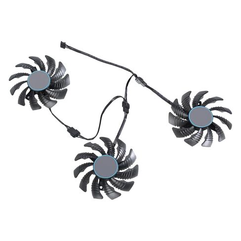 75MM T128010SU Cooling Fan Graphics Card Cooling Radiator for RX6700XT 6600XT Video Card Fan Stability Desktop Graphics Card Fan in Saudi Arabia