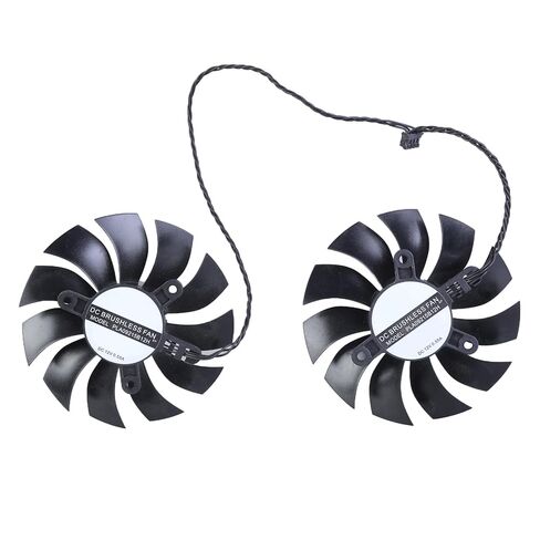 4Pin VGA بطاقة فيديو مروحة التبريد ل GTX1070 1060 GTX1060 GTX1070 الألعاب وتطبيقات بطاقة الرسومات بطاقة الرسومات مروحة التبريد in Saudi Arabia