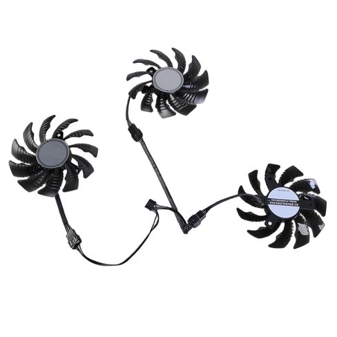 GPU Fan PLD08010S12HH for RTX3050 3060 3060TI Graphics Cards Enhances Cooling 4Pin VGA Cooling Fan 3PCS/Set Graphics Card Fan in Saudi Arabia
