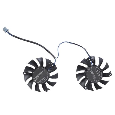 1 زوج HA5510H12FZ 12 فولت 0.3A بطاقة الرسومات التبريد VGA مبردات مروحة 2Pin ل 1650 4 جيجابايت OC بطاقة الرسومات مروحة التبريد in Saudi Arabia