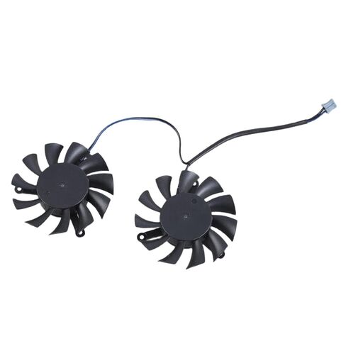 1 زوج HA5510H12FZ 12 فولت 0.3A بطاقة الرسومات التبريد VGA مبردات مروحة 2Pin ل 1650 4 جيجابايت OC بطاقة الرسومات مروحة التبريد in Saudi Arabia