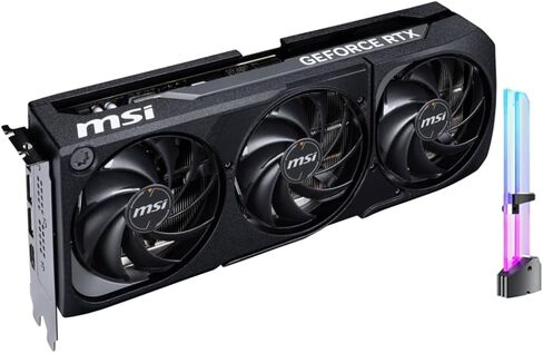 بطاقة رسومات msi GeForce RTX 5070 Ti Shadow 3X OC، 16 جيجابايت GDDR7، 28 جيجابت في الثانية، 256 بت، 1406 AI Tops، DLSS 4، إنشاء محتوى AI، استدلال LLM محلي، DP 2.1b x3، HDMI 2.1b، مع حامل GPU in Kuwait