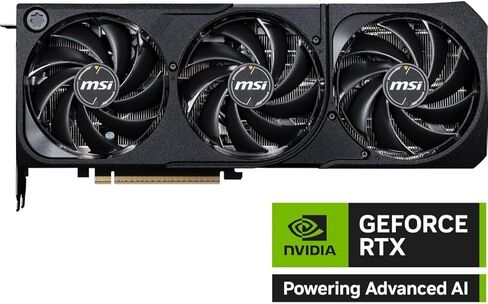 بطاقة رسومات msi GeForce RTX 5070 Ti Shadow 3X OC، 16 جيجابايت GDDR7، 28 جيجابت في الثانية، 256 بت، 1406 AI Tops، DLSS 4، إنشاء محتوى AI، استدلال LLM محلي، DP 2.1b x3، HDMI 2.1b، مع حامل GPU in Kuwait