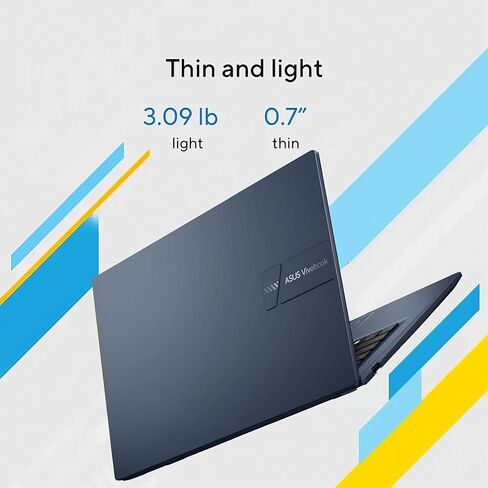 كمبيوتر محمول للأعمال ASUS VivoBook 14 | 14 بوصة FHD مضادة للتوهج | Intel Hexa-Core i3-1215U (>i7-1165G7) | 16 جيجابايت DDR4 512 جيجابايت SSD | كاميرا خصوصية من النوع C SonicMaster Win11 أزرق مع ملحق DLCA in Kuwait