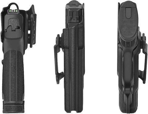 IWB TLR-6 Holster Right Hand Fits S&W M&P Shield/Shield Plus M2.0 9mm/.40 3.1" w/TLR-6/HL Pistol Holster & Universal 9/.40 Double/Single Stack Mag Carrier (Stream Light TLR-6/HL Must be Attached) in Saudi Arabia