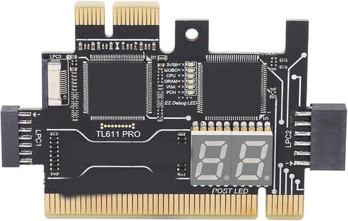TL611 Pro Mainboard Debug Card TL611 Laptop EC DEBUG Card Motherboard Analyzer Diagnostic Card for PCI E in Saudi Arabia