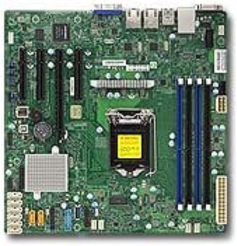 اللوحة الأم Supermicro X11SSM-F-O LGA1151/ Intel C236/ DDR4/ SATA3&USB3.0/ V&2GbE/ MicroATX in Kuwait