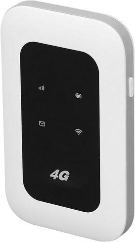4G LTE Mobile Hotspot, Mobile Wi Fi Router, 150Mbps High Speed, Support 10 Users Connections, Portable 2100mAh 4G Wi Fi Hotspot for Laptop Car Travel Camping in Saudi Arabia