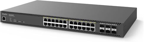 EnGenius ECS2530FP Cloud Managed L2+ 24-Port 2.5GbE PoE++ Switch – 740W Total Power, 16×PoE+ & 8×PoE++ (90W), 6×SFP+ Uplinks, Enterprise Network Switch for Wi-Fi 7, IP Cameras, VoIP in Saudi Arabia