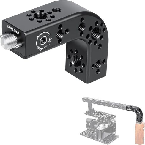 يمكن ربط مقبض التثبيت العلوي INNOREL CB4 Universal Arri بمقبض عالمي in Kuwait