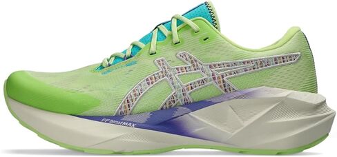 Asics Men's NOVABLAST 5 Trail Running Shoes, 8, Nature Bathing/Lime Green in Kuwait
