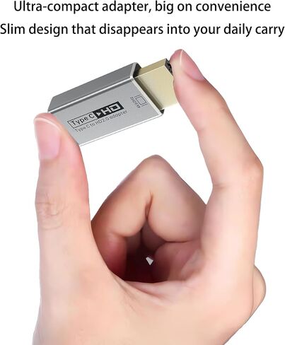 USB Tyep C to HDMI Adapter 4K 60Hz (Uni-Directional Female to Male),Thunderbolt 3/4/5 to HDMI2.0 Compatible with MacBook Pro/Air, iPhone 17, iPad Pro, Dell XPS, Galaxy S23-28 in Saudi Arabia