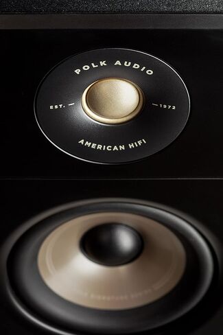 Polk Signature Elite ES10 Surround Loudspeaker - Hi-Res Audio Certified, Dolby Atmos & DTS:X Compatible, 1" Tweeter & 4" Woofer, Power Port Technology for Effortless Bass (Pair,Black) (Renewed) in Saudi Arabia