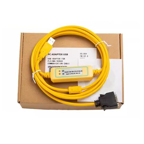 USB-MR-CPCATCBL3M for Servo MR-J2S/J2 Commissioning Cable Communication Data Download Cable Programming Cable Transmission Stable Gold-Plated Plug Stable Model FT232RL Chip Yellow 3 Meter in Saudi Arabia