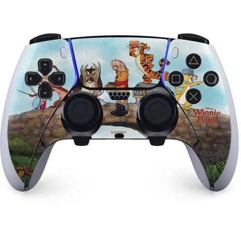 غلاف Skinit المخصص للألعاب متوافق مع وحدة تحكم PS5 DualSense Edge Pro - تصميم بورتريه مرخص رسميًا من Disney Winnie The Pooh Eeyore in Kuwait
