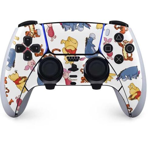 غلاف Skinit المخصص للألعاب متوافق مع وحدة تحكم PS5 DualSense Edge Pro - تصميم بورتريه مرخص رسميًا من Disney Winnie The Pooh Eeyore in Kuwait