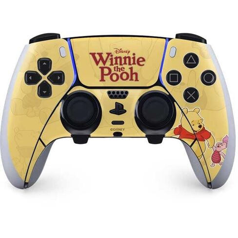 غلاف Skinit المخصص للألعاب متوافق مع وحدة تحكم PS5 DualSense Edge Pro - تصميم بورتريه مرخص رسميًا من Disney Winnie The Pooh Eeyore in Kuwait