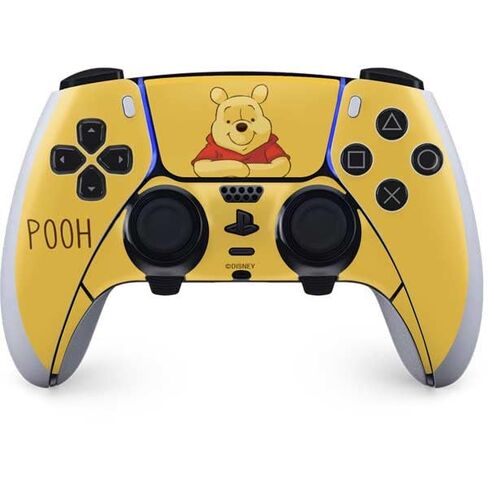 غلاف Skinit المخصص للألعاب متوافق مع وحدة تحكم PS5 DualSense Edge Pro - تصميم بورتريه مرخص رسميًا من Disney Winnie The Pooh Eeyore in Kuwait