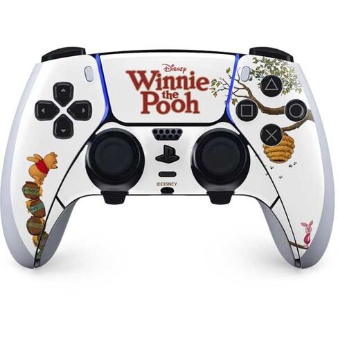 غلاف Skinit المخصص للألعاب متوافق مع وحدة تحكم PS5 DualSense Edge Pro - تصميم بورتريه مرخص رسميًا من Disney Winnie The Pooh Eeyore in Kuwait