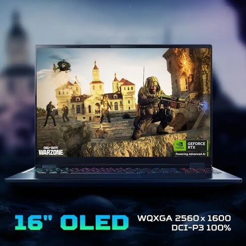 كمبيوتر محمول للألعاب Acer Predator Helios Neo 16S، شاشة GeForce RTX 5070Ti مخصصة، شاشة WQXGA OLED مقاس 16 بوصة، Intel 24-Core U9-275HX، لوحة مفاتيح بإضاءة خلفية RGB، Win 11 Pro، Copilot، ملحقات، Wi-Fi 6E، 32 جيجابايت DDR5 + 1 تيرابايت SSD in Saudi Arabia