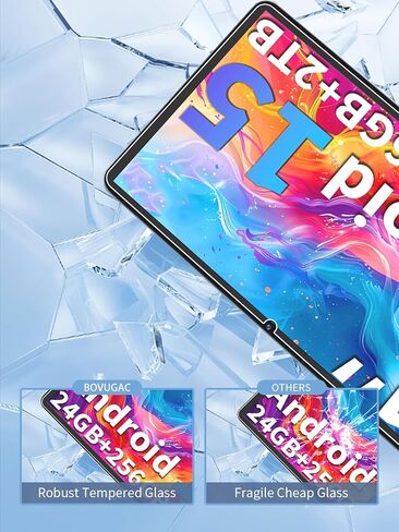 [عبوة من قطعتين] لجهاز Relndoo P80 2025 Tablet 11 بوصة من الزجاج المقوى، واقي شاشة لجهاز Relndoo P80 5G 11 بوصة مضاد للخدش والحساس وصلابة 9H in Kuwait