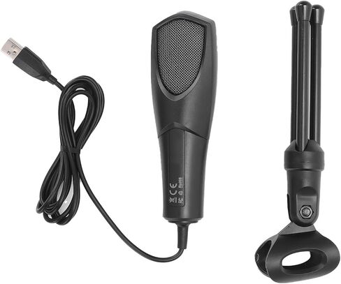 ميكروفون USB للألعاب من Yunseity، ميكروفون كمبيوتر بمكثف RGB مع حامل ثلاثي القوائم للكمبيوتر المحمول وتسجيل بث الألعاب والبودكاست in Kuwait