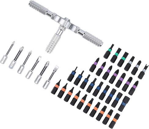 Magnetic Set Portable Repair Tool Kit with Colorcoded Bits for Computer Assembly Compact Storage Box/Cover in Saudi Arabia