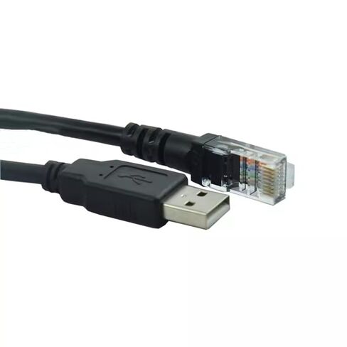 USB-FD122 لكابل تصحيح أخطاء محرك سيرفو، كابل تنزيل كابل بيانات، كابل برمجة، سلك مرن 3 أمتار in Kuwait